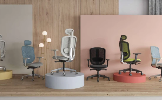 Chine Fabricant chaise de travail en maille de haute qualité chaise de bureau pivotante confortable ergonomique réglable