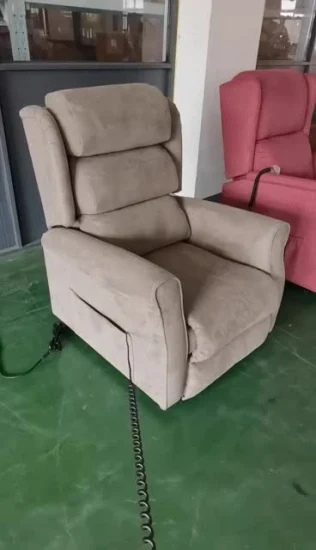Foshan populaire recommandent le canapé inclinable électrique de chaise en cuir de siège simple de puissance
