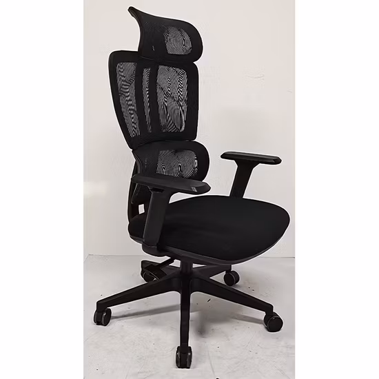 Sillas De Oficina Exemple de personnalisation Chaises de bureau Base en acier ergonomique de haute qualité Manager/Boss Chaise de bureau moderne Mesh Computer Task Desk Staff Chair