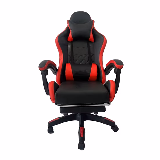 Chaise pivotante ergonomique en cuir PU de haute qualité Chaise de jeu d'ordinateur réglable