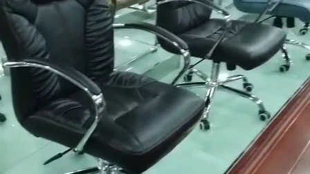 Chaise de bureau pivotante en métal de course de jeu en tissu ergonomique exécutif